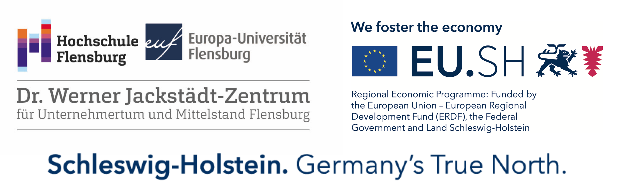 Logoauflistung Hochschule Flensburg und Europa Universität Flensburg