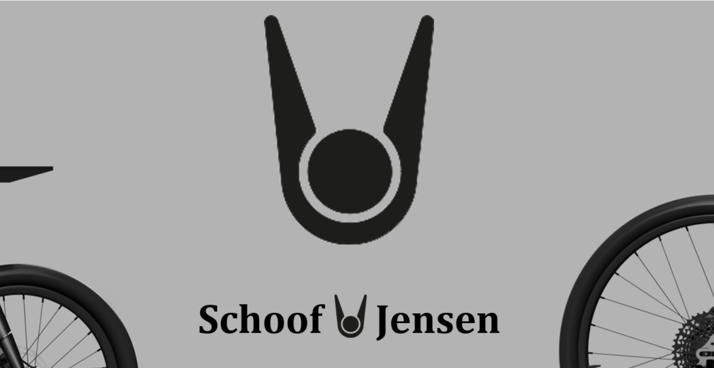 Schwarzes Pictogramm von Schoof und Jensen